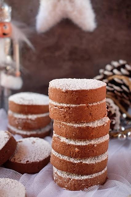 Polvorones de chocolate