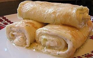 Nuncheas con queso ucraniano