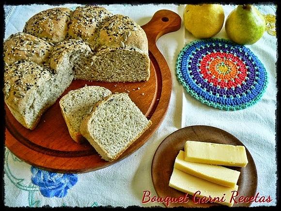 Pan de papa y hongos