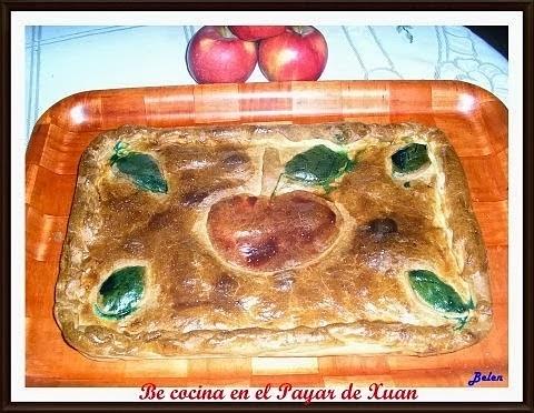 Empanada de manzana de be cocina en el payar de xuan