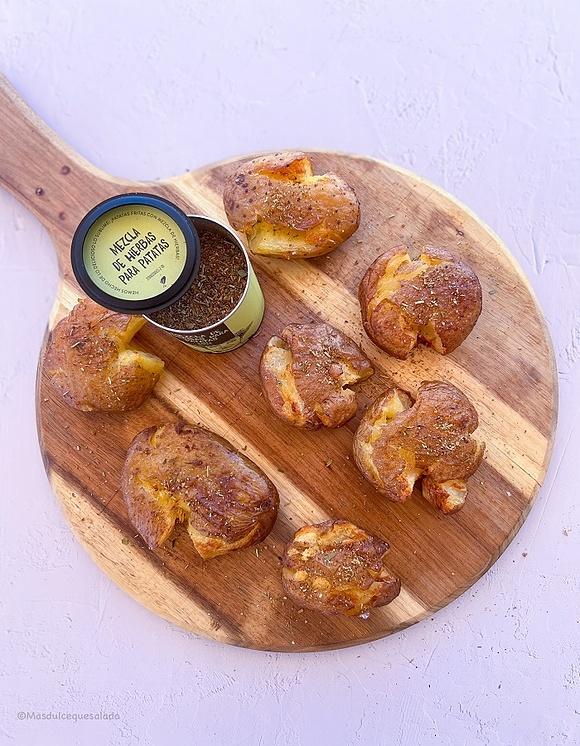 Patatas al puñetazo en Airfryer