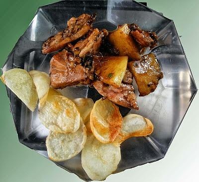 Pollo con piña