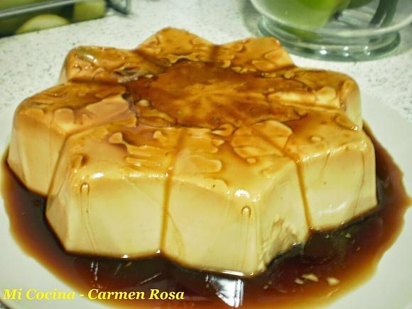Pastel de turrón y ron añejo