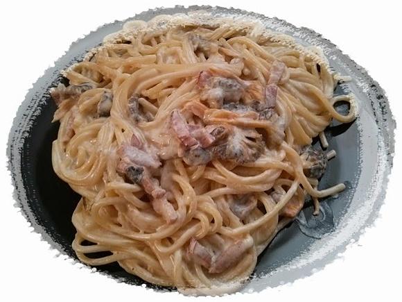 Espaguetis con camagrocs