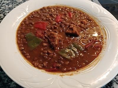 Lentejas veganas