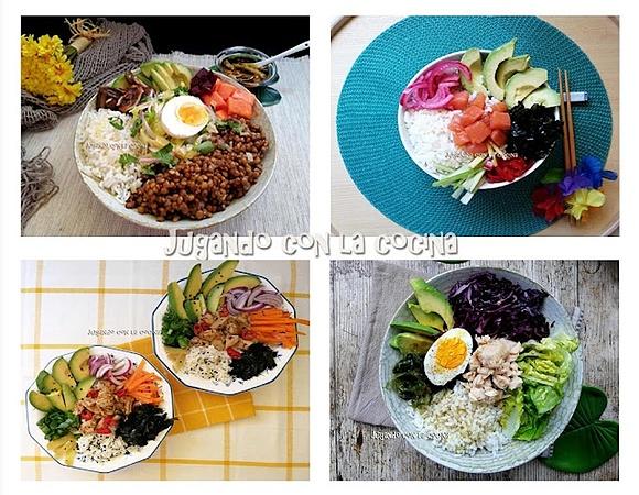 Poke bowl 4 recetas irresistibles