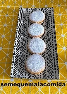 Sándwiches de azúcar y frambuesa