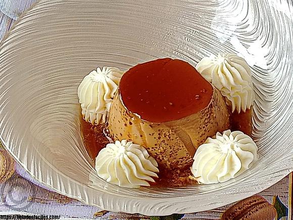 Cremoso y delicioso flan de dulce de leche