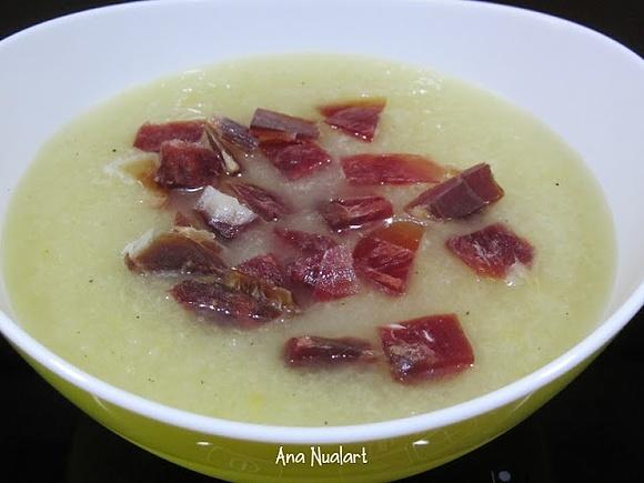 Sopa de melón y jengibre