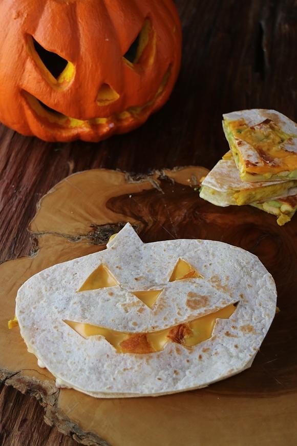 Quesadillas para halloween
