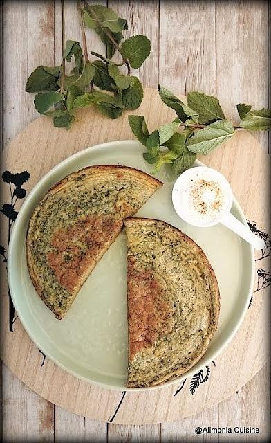Omelette persane aux herbes aromatiques