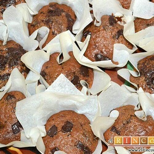 Muffins de cola cao para iria