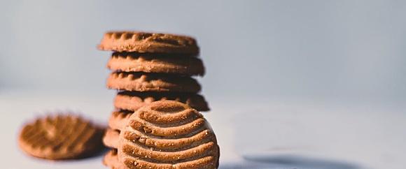 Galletas integrales con sésamo para la merienda o desayuno