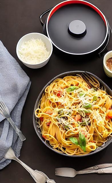 Cocer pasta en el microondas