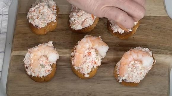 Canapés rapidísimos para Navidad