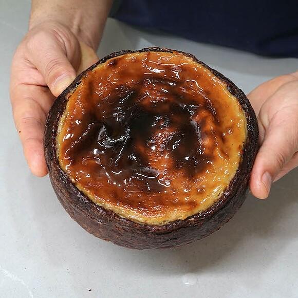 Flan parisien de café con Hojaldre de chocolate