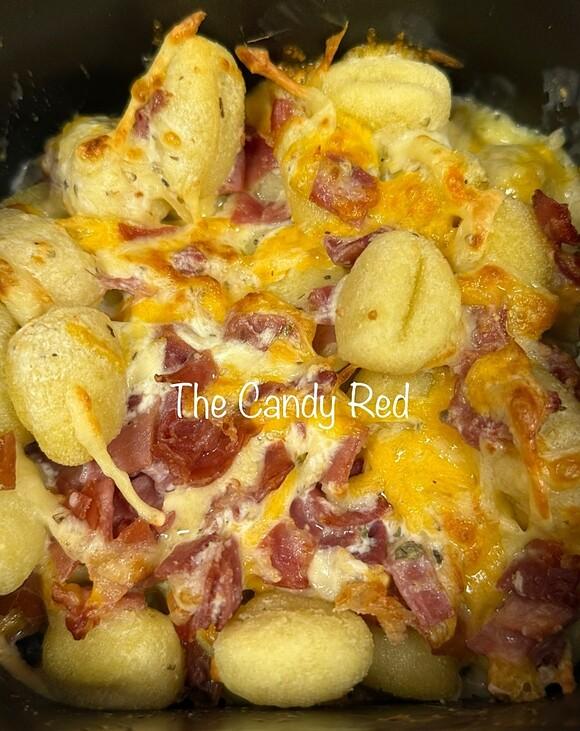 Ñoquis en salsa cremosa en Airfryer
