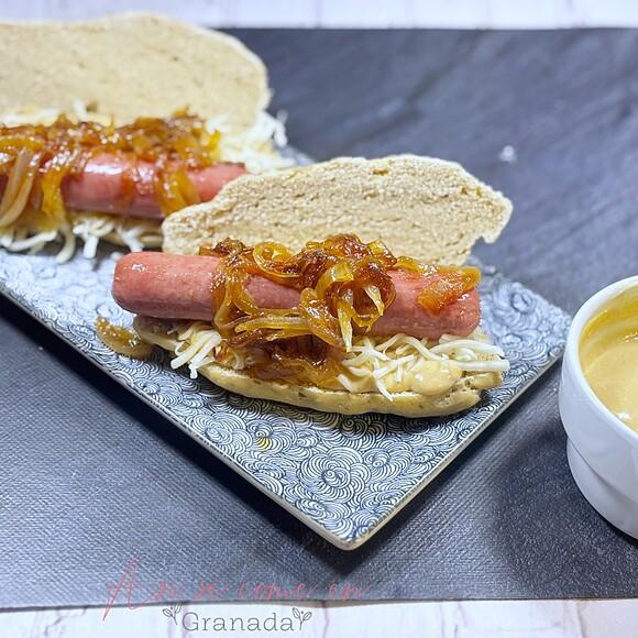 Hot dog sin gluten