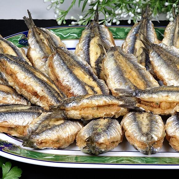 Boquerones rellenos tradicionales