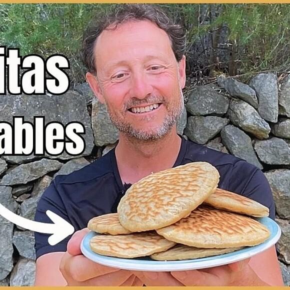 Tortitas esponjosas y saludables para desayuno