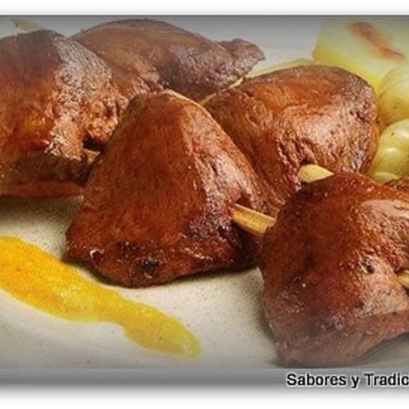 Anticuchos de Corazón