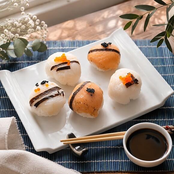 Bolas de sushi