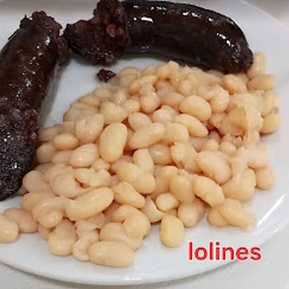 Judías con botifarra