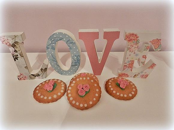 Galletas de rosas