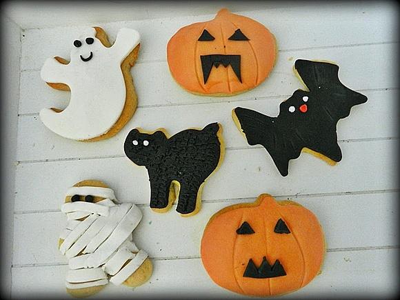 Galletas de mantequilla para Halloween