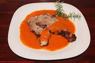 Cabezada al horno con verduras