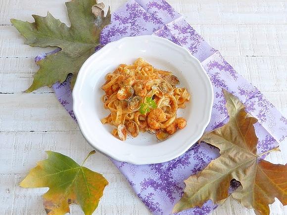 Tagliatelle a la marinera