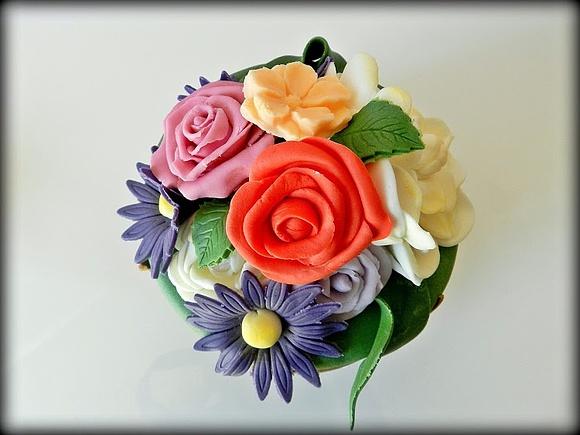 Tarta bouquet