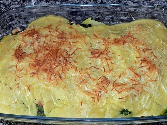 Lenguado con espinacas gratinado