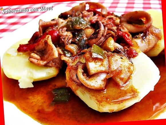 Chipirones con patatas