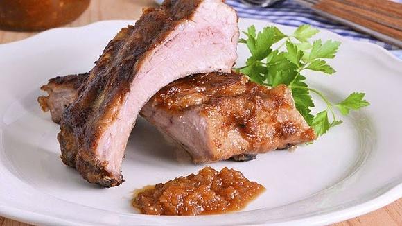 Costillas a la barbacoa