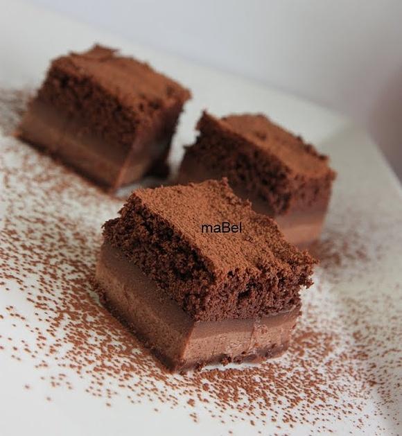 Tarta mágica de chocolate y ideas de sabores