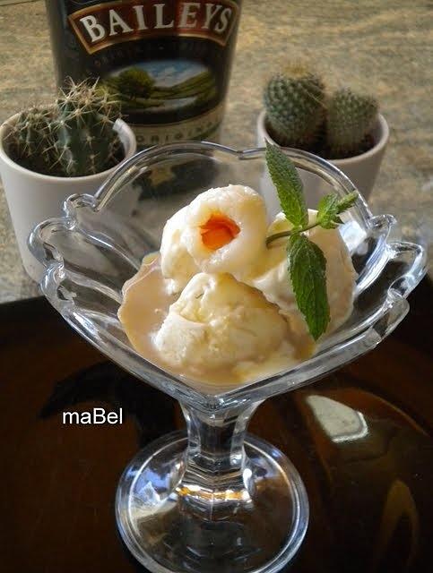Helado de fruta en almíbar light o normal