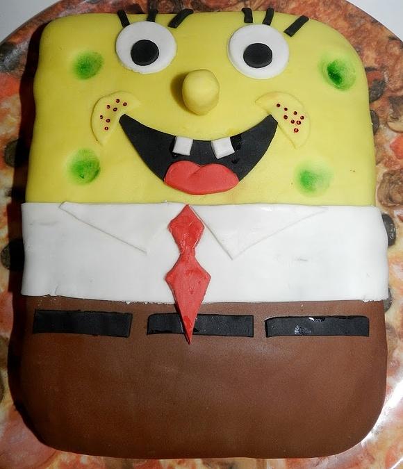 Tarta Bob Esponja