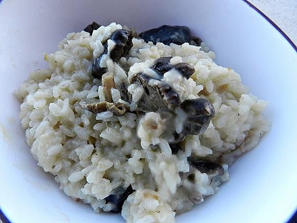 Risotto con ceps