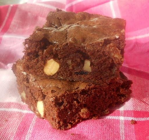 º Saga de los brownies: tipo cakey, chocolate y frutos secos