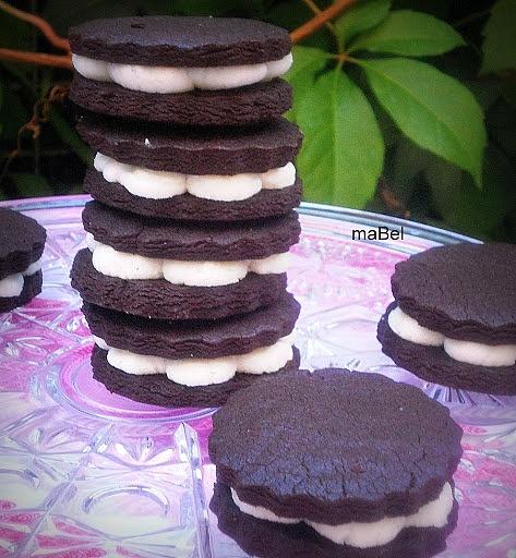 Oreo caseros Fauxreos galletitas Melba
