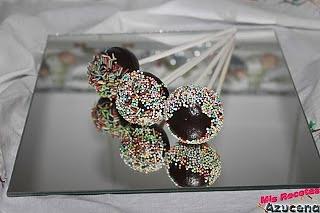 Cake pops de Naranja