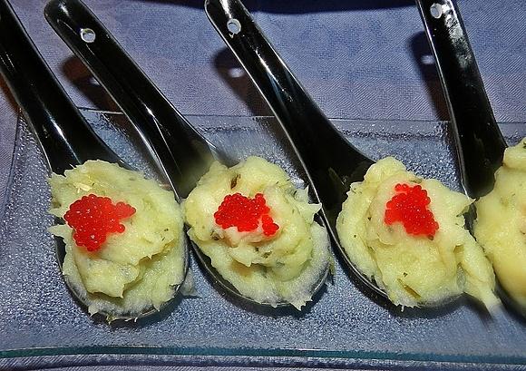 Cucharillas de brandada de bacalao