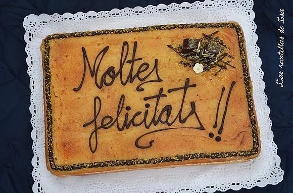 Tarta de cumpleaños para Cristina