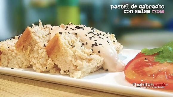 Pastel de cabracho con salsa rosa