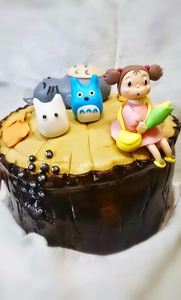 Tarta Totoro y sorteo primer cumpleaños
