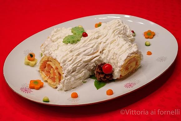 Tronchetto salato al salmone
