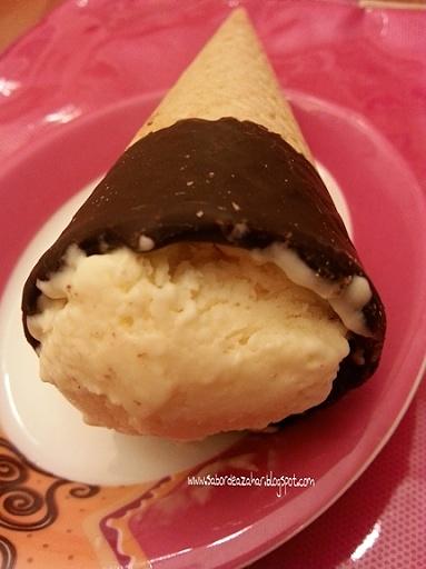 Helado cremoso de natillas