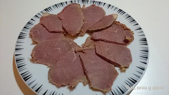 Pastrami de ternera en crock-pot