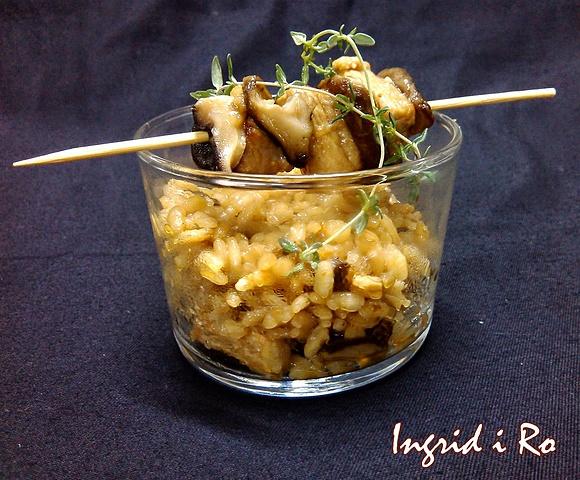 Arròs de bolets Margaret